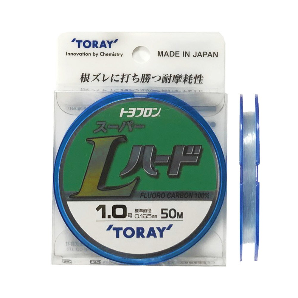 メーカー希望小売価格はメーカーサイトに基づいて掲載しています唯一無二の耐摩耗性を生む特許製法。根ズレ後も安心の残存強度を誇る。 優れたハリコシと結束性。ハードな使用感、「強さ」が実感できる高硬度フロロ。 【仕様】 カラー：ナチュラル 素材：フロロカーボン ※メーカーによっては仕様・カラー等が予告無く変更になる場合がございます。