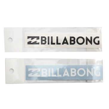 【BILLABONG/ビラボン】B00-S10 W120mm カッティングステッカー B00S10 ブラック ホワイト ロゴ