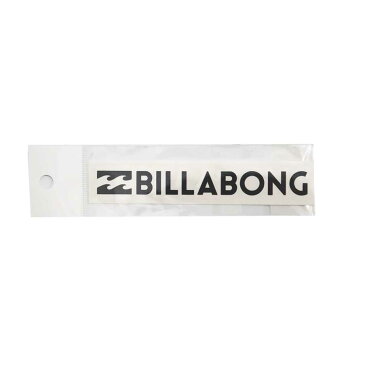 【BILLABONG/ビラボン】B00-S10 W120mm カッティングステッカー B00S10 ブラック ホワイト ロゴ