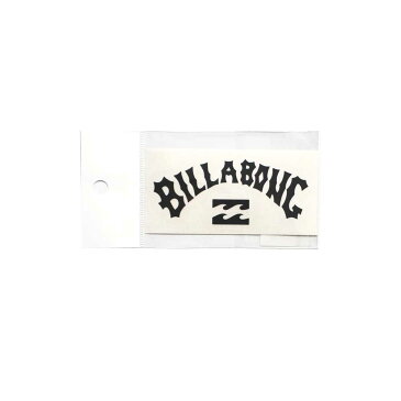【BILLABONG/ビラボン】B00-S33 W80mm ステッカー B00S33 ブラック ホワイト ロゴ