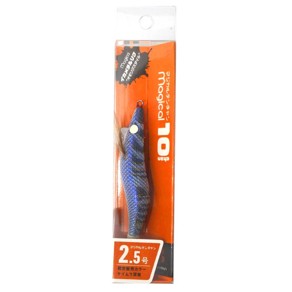 【SALTWATERBOY’S/ソルトウォーターボーイズ】マジカルテンチャン 2.5号 ケイムラ深紫 (024055) イカメタルリグ