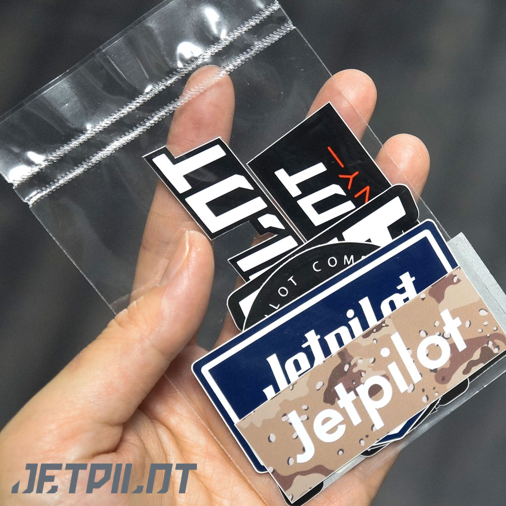 JETPILOTのミニステッカーセット（6枚入り） ※メーカーによっては仕様・カラー等が予告無く変更になる場合がございます。 メーカー希望小売価格はメーカー商品タグに基づいて掲載しています