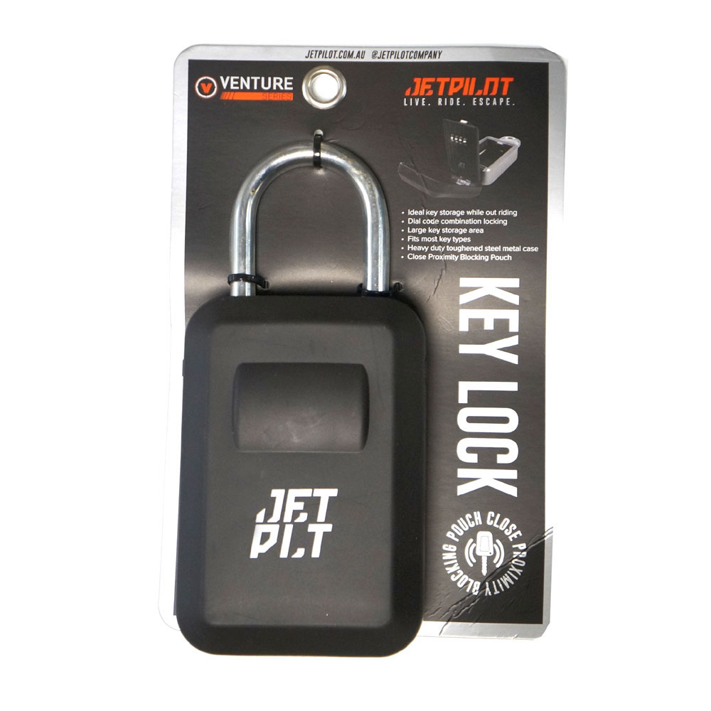 楽天熊人楽天市場店【JETPILOT/ジェットパイロット】ACS20907 VENTURE KEYLOCK Black（585363） ベンチャーキーロック キーボックス