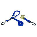 【JETPILOT/ジェットパイロット】 JA7004 TRIPLE HOOK RATCHET TIE DOWN Blue (450289) トリプルフック ラシェットタイダウン(4)