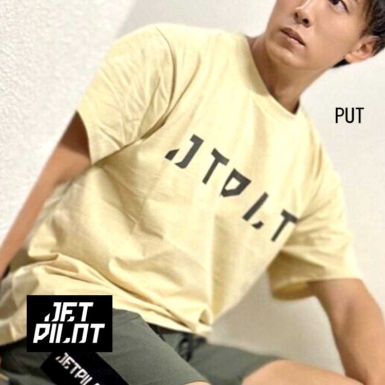 【JETPILOT/ジェットパイロット】S23600 ICON MENS TEE メンズ Tシャツ 半袖 レトロ ロゴTEE 1