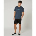 【JETPILOT/ジェットパイロット】S23605 FREERIDE MENS TEE PetrolBlue フリーライド メンズ TEE メンズ 半袖 Tシャツ