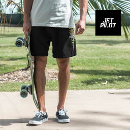 【JETPILOT/ジェットパイロット】W24900 STUNG 19" BOARDSHORT Black スタング 19インチ ボードショーツ