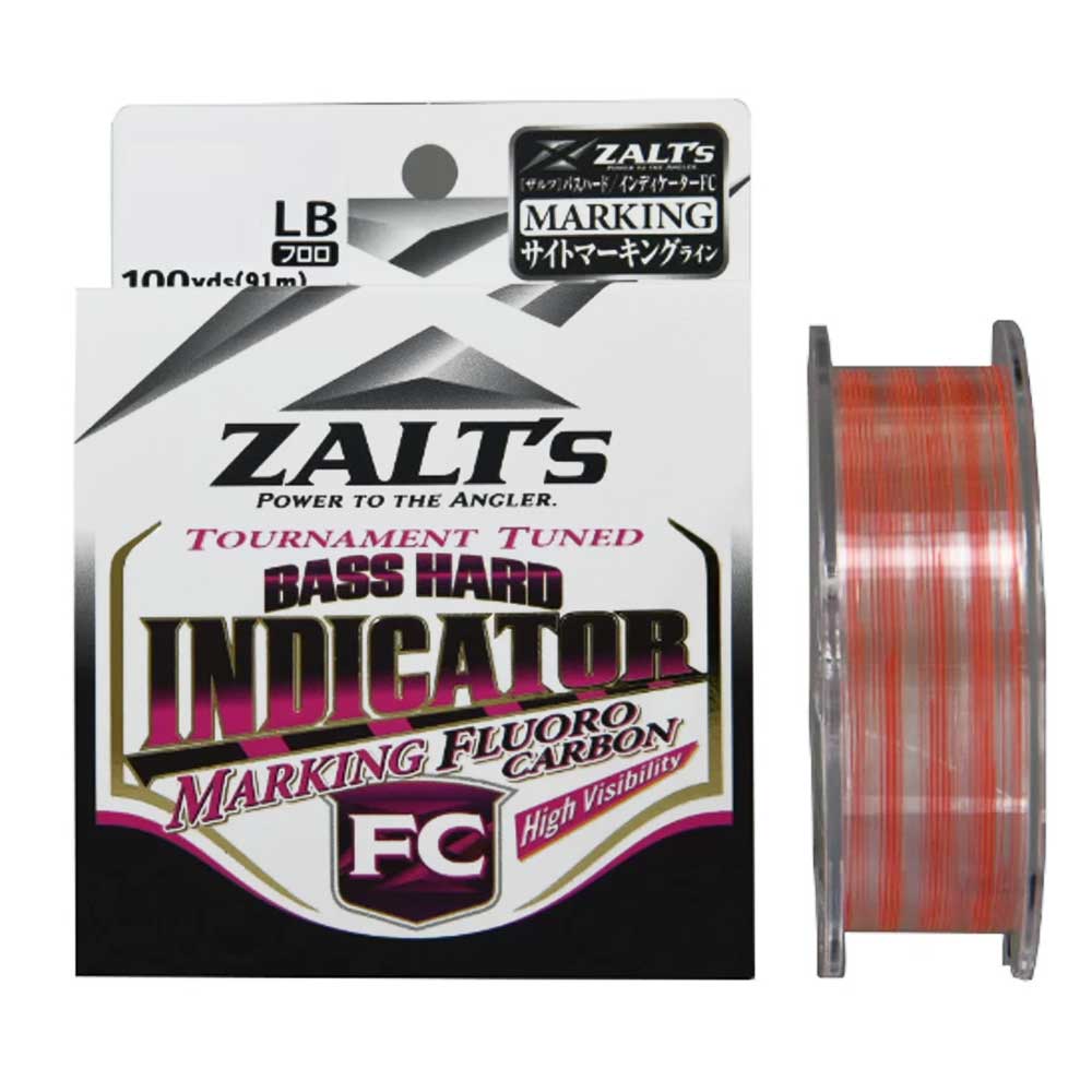 【LINE SYSTEM/ラインシステム】Z3125E ZALT's INDICATOR 100yds フロロカーボン 2.5LB (022573) フロロライン ブラックバス