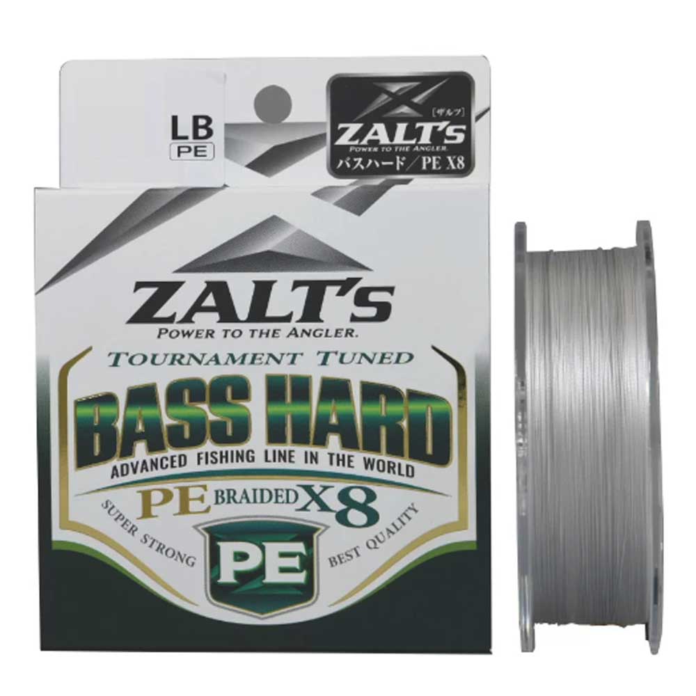【LINE SYSTEM/ラインシステム】Z3220F ZALT's BASS HARD 60yds PE X8 20LB (022603) PEライン シルバ..
