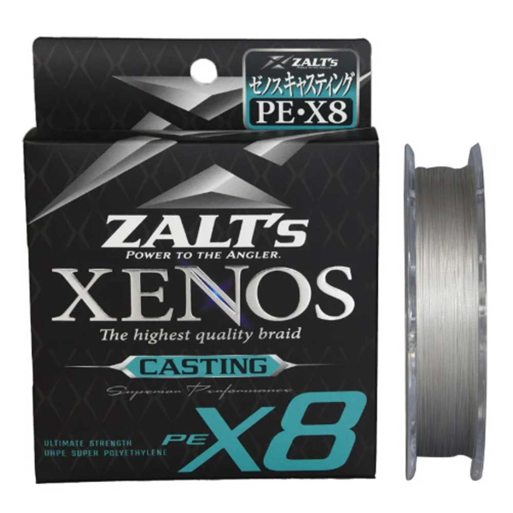PE - 【LINE SYSTEM/ラインシステム】Z4225K XENOS X8 Casting 2.5号 200m (026298) シルバー PEライン 投げ釣り ライン