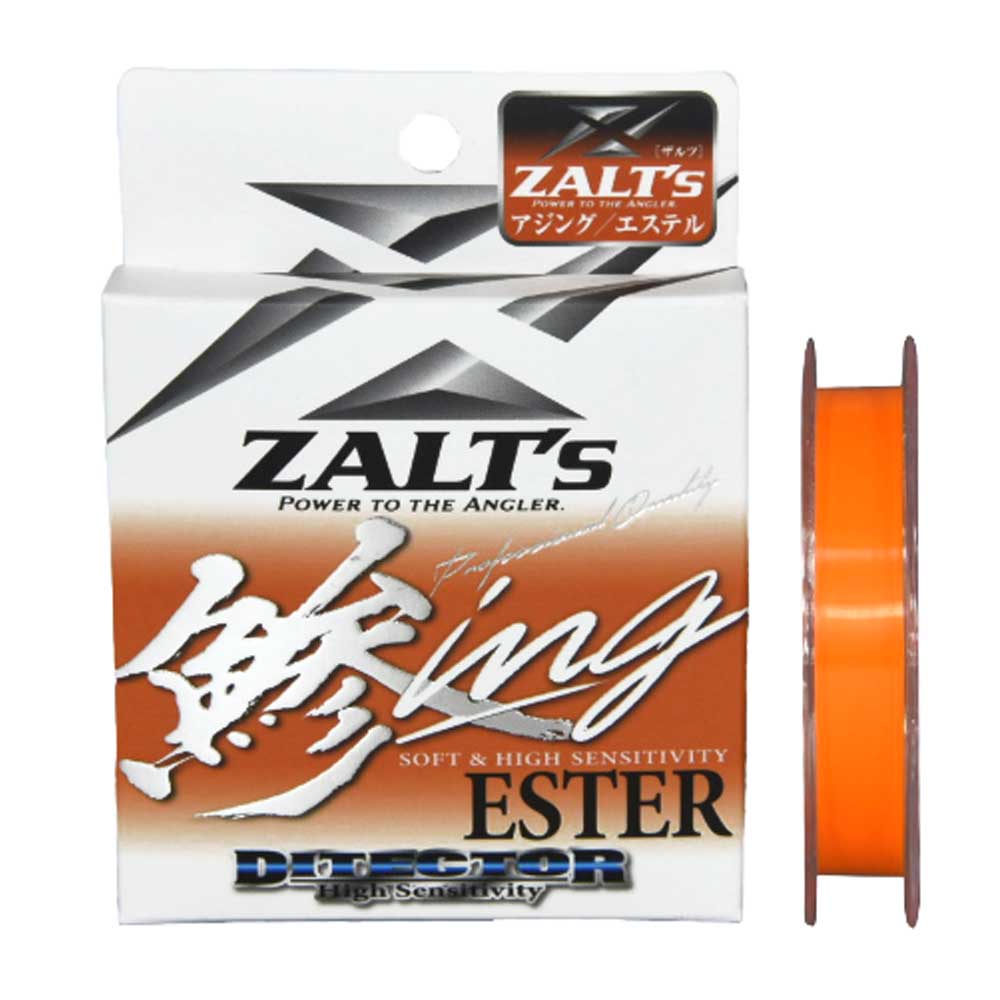 Z4730H ZALT's 鯵ing DITECTOR ESTER 0.3号 200m (026946) エステル 蛍光オレンジ アジング専用 ライン