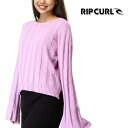 【RIPCURL/リップカール】00JWKN DREAMER CREW プルオーバー VIOLET レディース セーター