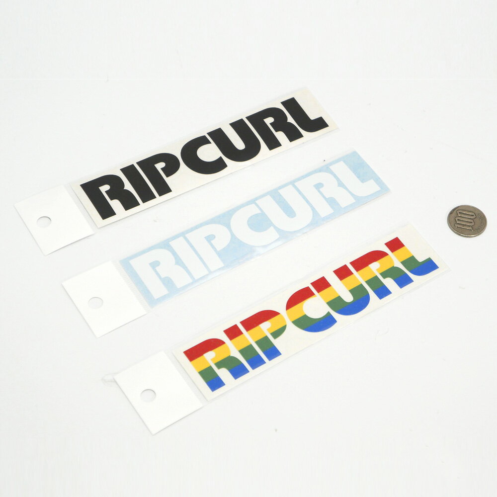 【RIPCURL/リップカール】C01-004 ステッカー W150mm カッティングシール ロゴステッカー