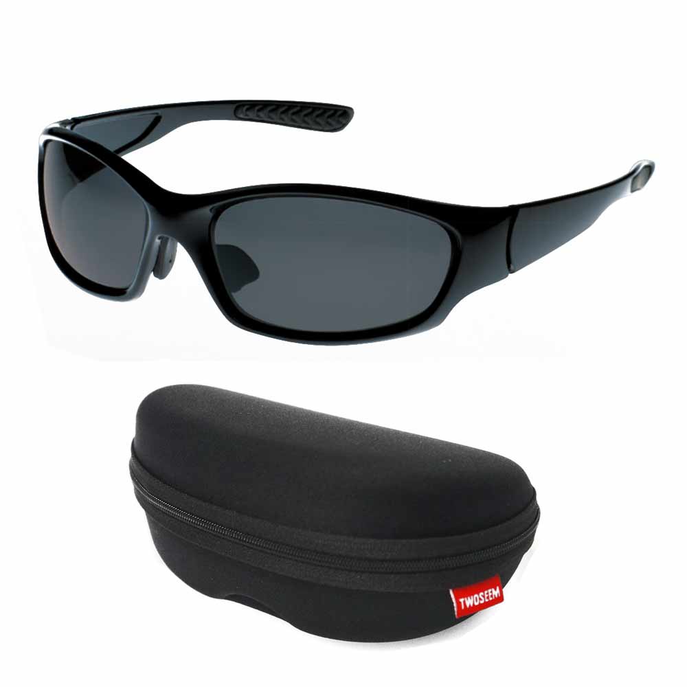 【TWOSEEM/ツーシーム】TSC-F07SB スモーク (030002) 偏光サングラス フィッシンググラス ポラライズド