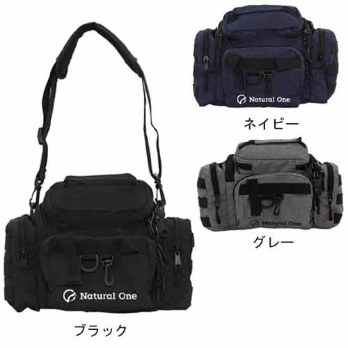 Bag - 【Natural One/ナチュラルワン】NO-018 ヒップバッグショルダー バッグ 釣り カバン 大容量
