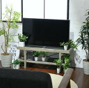テレビ台 おしゃれ 安い 北欧 ローボード テレビボード TV台 テレビラック TVボード TVラック 収納 多い ガラス 古材風 シャビー ラック 鉢置き台 ...
