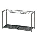 傘立て おしゃれ 北欧 業務用 アイアン ステンレス 屋外 外 さすタイプ シンプル モダン 横長 大容量 シルバー 30本 から 45本