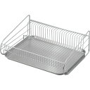 水切りかご 水切り 水切りカゴ 水切りトレー 水切りラック 水切り棚 コップ 皿 流し台 流し シンク上 ステンレス スリム