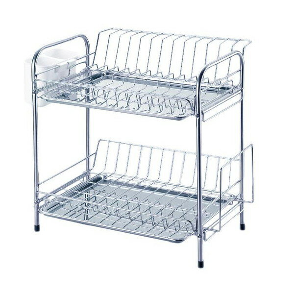 水切りかご 水切り 水切りカゴ 水切りトレー 水切りラック 水切り棚 コップ 皿 箸 流し台 流し シンク上 スライド 2段 大容量 ステンレス すきま すき間...