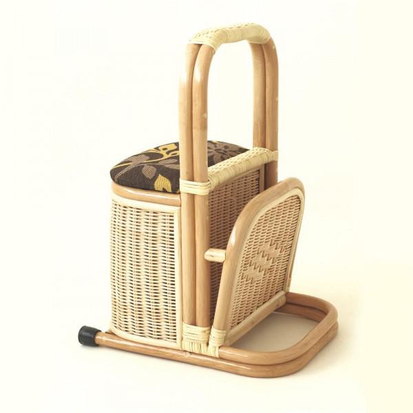 立ち上がり 補助 器具 手すり サポート 手摺り 高齢者 介護 杖 ラタン 籐 台 転倒防止 床から ベッド 起き上がり 椅子 軽量 リハビリ 玄関 置くだけ ...