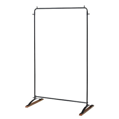 ハンガーラック おしゃれ 頑丈 丈夫 洋服掛け パイプハンガー コートハンガー スリム 安い 一人暮らし アパレル 業務用 什器 約 幅95 奥行51 高さ154