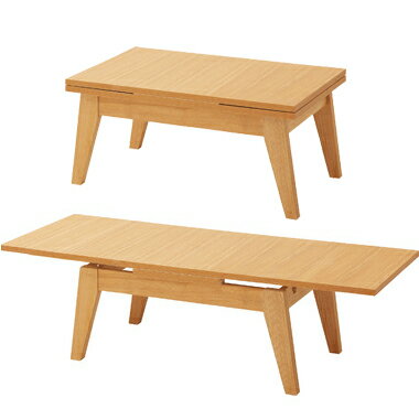 ローテーブル センターテーブル おしゃれ 伸縮 広がる 伸長式 安い 木製 2人 3人 4人 一人暮らし 和モダン 応接 和室 座卓 机 幅80 105 130...