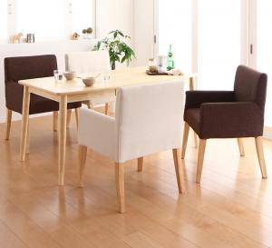 ダイニングテーブルセット 4人用 椅子 おしゃれ 安い 北欧 食卓 5点 ( 机+チェア4脚 ) 幅115 デザイナーズ クール スタイリッシュ ミッドセンチュリー 引き出し 収納