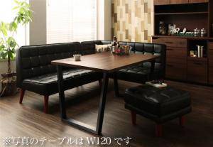 ヴィンテータイル・リビングダイニングセット ■テーブル（W150）【サイズ】幅 150 奥行80 高さ64cm【材質】 天板:天然木化粧繊維板（ウォールナット） 仕上げ:ウレタン塗装 脚:スチール【製品重量】20kg/23kg【梱包数】2【...