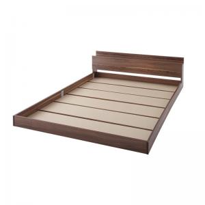 シングルベッド 一人暮らし フレームのみ ローベッド ロータイプ フロア 低床 低い 宮付き ヘッドボード 枕元 棚 ラック 携帯置き ティッシュ置き メガネ置き リモコン 頭上 収納 コンセント ゲーム ケーブル スマホ 充電 電気 ヴィンテージ メンズ モダン レトロ