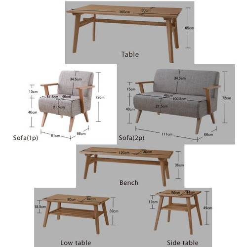 ソファー ソファ 1人掛け 一人掛け 1人用 一人用 一人暮らし おしゃれ 布 ファブリック 北欧 カフェ リビング ダイニングベンチ 背もたれ ハイバック ( ソファ(1P) ブラウン×オレンジ ) [2]