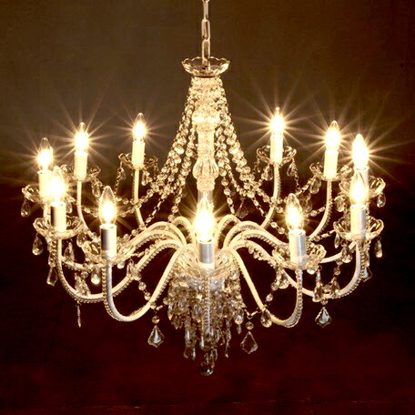 シャンデリア 姫系シャンデリア 照明 ライト 天井照明 照明器具 インテリア照明 姫系 プリンセス　 ...