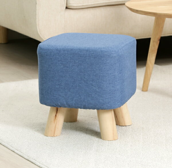 椅子 スツール 低い いす おしゃれ 北欧 木製 アンティーク 安い チェア チェアー 腰掛け シンプル ブルー 幅27 奥行27 高さ27