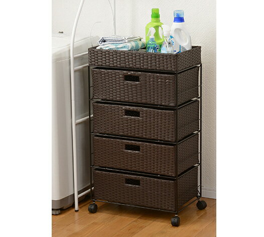 ランドリーワゴン 洗面所 キャスター ランドリー ラック キッチン 収納 タオル スリム 薄型 サニタリー ボックス 棚 大容量 安い 脱衣所 下着 洗剤 浴室...