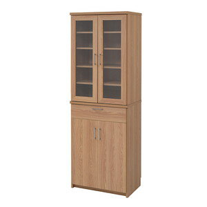 あす楽 食器棚 おしゃれ 北欧 安い キッチン 収納 棚 ラック 木製 キッチンボード カップボード ハイタイプ 大容量 約 幅60 引き出し カントリー アン...