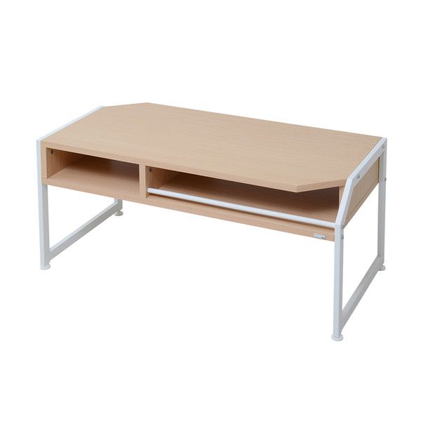 あす楽 センターテーブル 幅90 ローテーブル テーブル リビングテーブル コーヒーテーブル 応接テーブル デスク 机 文机 木製テーブル 棚 収納 リモコン収...