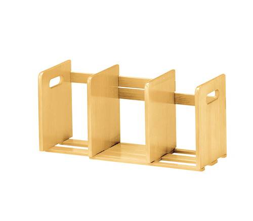 マガジンスタンド ブックスタンド スライド式 ナチュラル 【マガジンラック マガジンスタンド 絵本 雑誌 パンフレット リーフレット 本棚 ブックラック ブック...