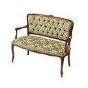 ソファー ソファ 2人掛け 二人掛け 2人用 二人用 コンパクト 小さめ ミニ 高級 おしゃれ リビング アンティーク ダイニングベンチ 椅子 背もたれ ハイバ...