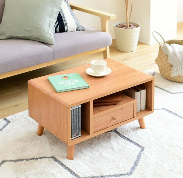 あす楽 ローテーブル パソコンデスク ノートpc テレビ台 脚付き 棚 引き出し 小物収納 整理 ローデスク ミニテーブル 可愛い ロータイプ 学習 机 座卓 ...