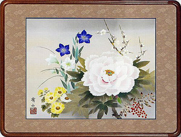 楽天市場】花 アートポスター(日本画|絵画):アート・美術品 楽天市場】花 アートポスター(日本画|絵画):アート・美術品