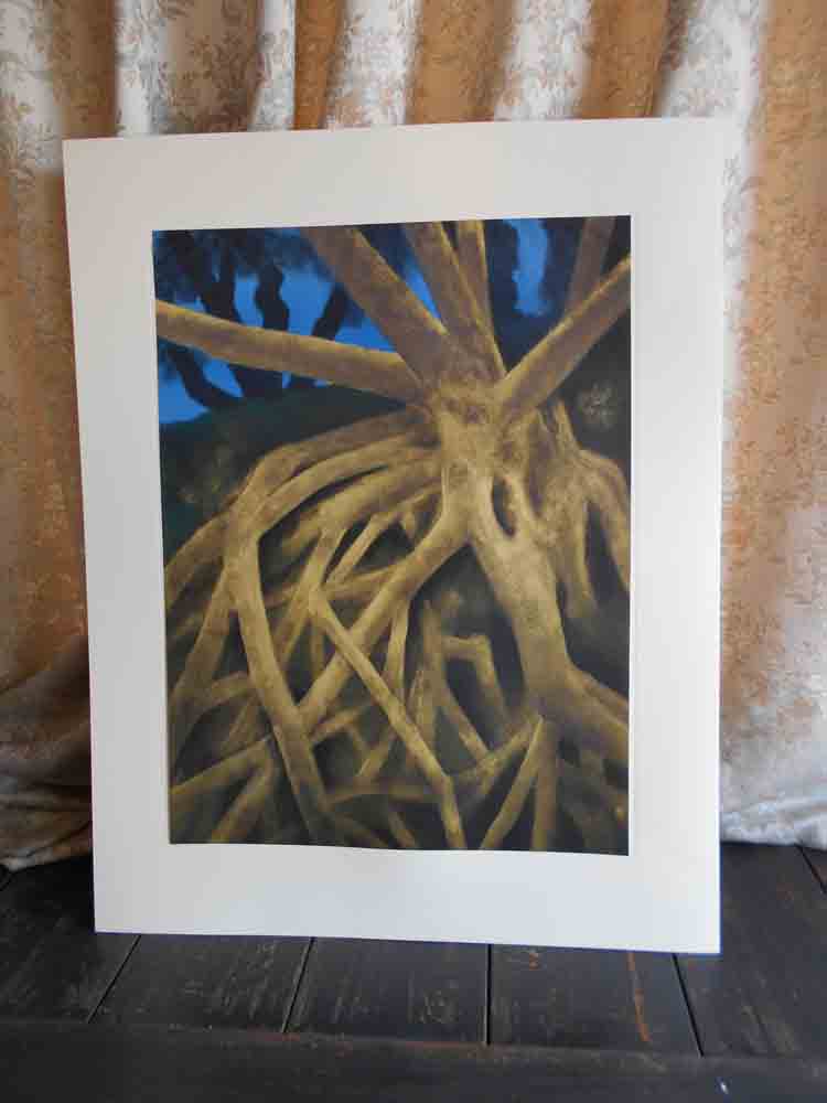 東山魁夷 東山魁夷代表作十二選 樹根 絵画 カラーコロタイプ印刷 全国送料無料