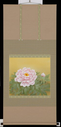 掛け軸 牡丹 堀 高泉 美術年鑑掲載作家 掛軸 全国送料無料 【smtb-k】【ky】 掛け軸 牡丹 堀 高泉 美術年鑑掲載作家 掛軸 全国送料無料 【smtb-k】【ky】