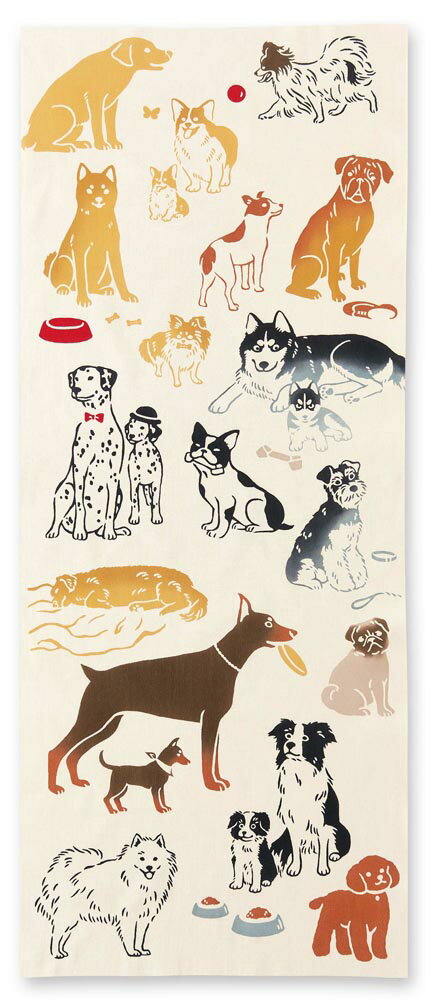 送料無料 手ぬぐい kenema フェイヴァリット・ドック 送料無料