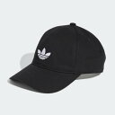 【6/22 20時~6/27 10時までポイント20倍】アディカラー クラシック トレフォイル ベースボールキャップ ブラック 【adidas originals|アディダスオリジナルス】kss20-jc6023
