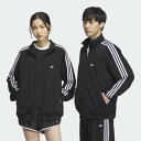 トラックジャケット（ジェンダーニュートラル） ブラック【adidas originals|アディダスオリジナルス】hbn85-ik9148