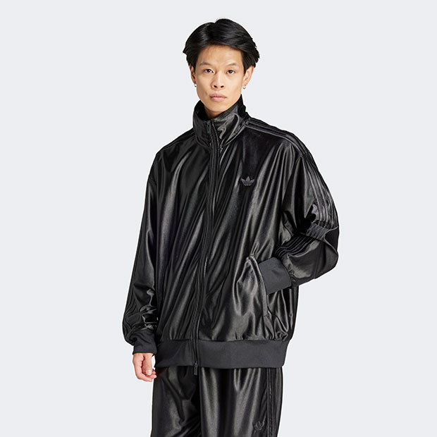 【6/4 20時～6/11までポイント20倍】オーバーサイズ ファイヤーバード トラックトップ　ブラック　【adidas originals|アディダスオリジナルス】knz49-it7449のサムネイル