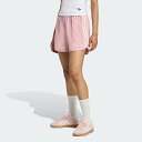 レディース ADIDAS ORIGINALS サテン ショーツ ラッフル スリーストライプス ワンダーモーブ 【adidas originals|アディダスオリジナルス】ie260-kc8818