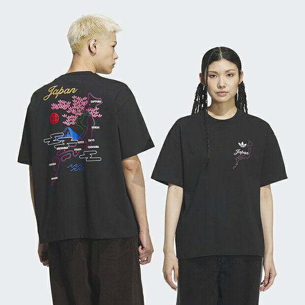 乐天商城 - ジャパン 半袖 Tシャツ　ブラック　【adidas originals|アディダスオリジナルス】rd600-kr3674