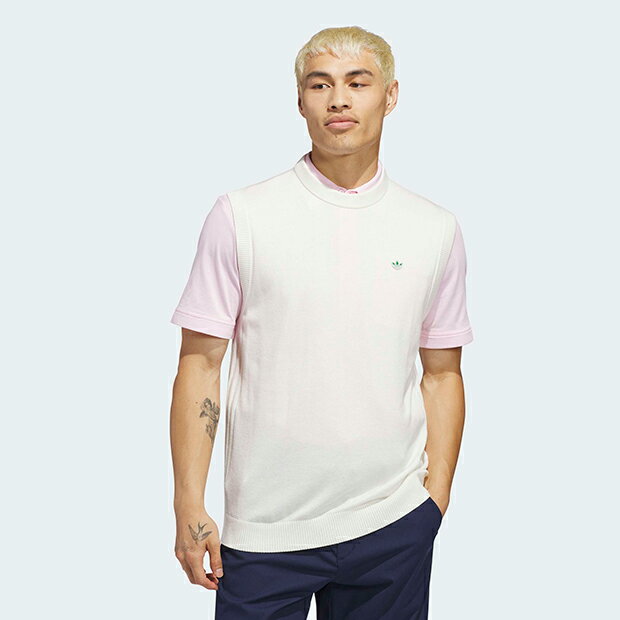 Vests - オリジナルス カシミヤ ブレンド ベスト　チョークホワイト　【adidas originals|アディダスオリジナルス】ca045-jy5263