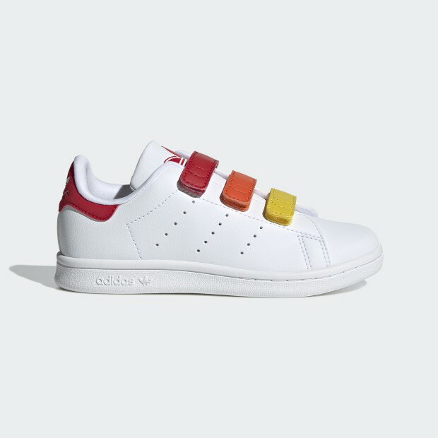 ジュニア キッズ スタンスミス コンフォート クロージャー STAN SMITH COMFORT CLOSURE nkw76 フットウェアホワイト×ベタースカーレット 【adidas originals アディダスオリジナルス】ie8111