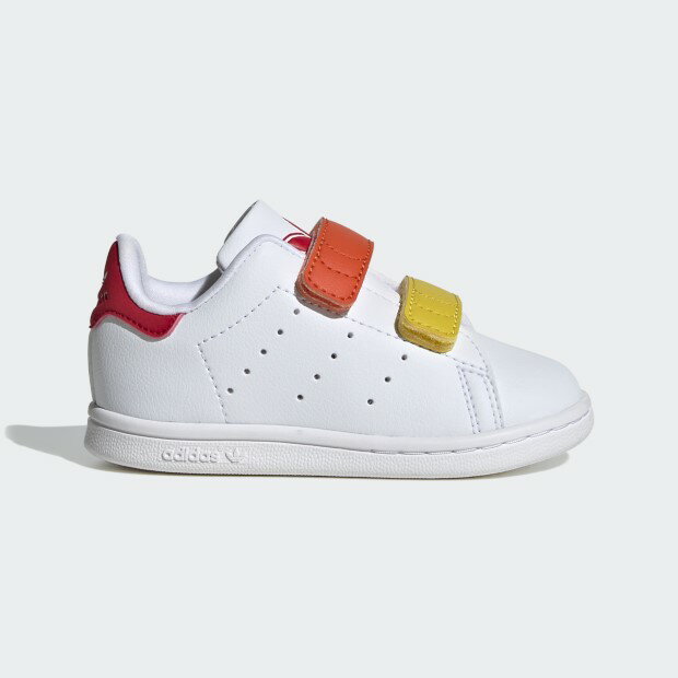 ジュニア キッズ スタンスミス コンフォート クロージャー STAN SMITH COMFORT CLOSURE nkw77 フットウェアホワイト×ベタースカーレット 【adidas originals アディダスオリジナルス】ie8124